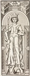 König Philipp III. von Frankreich, um 1880